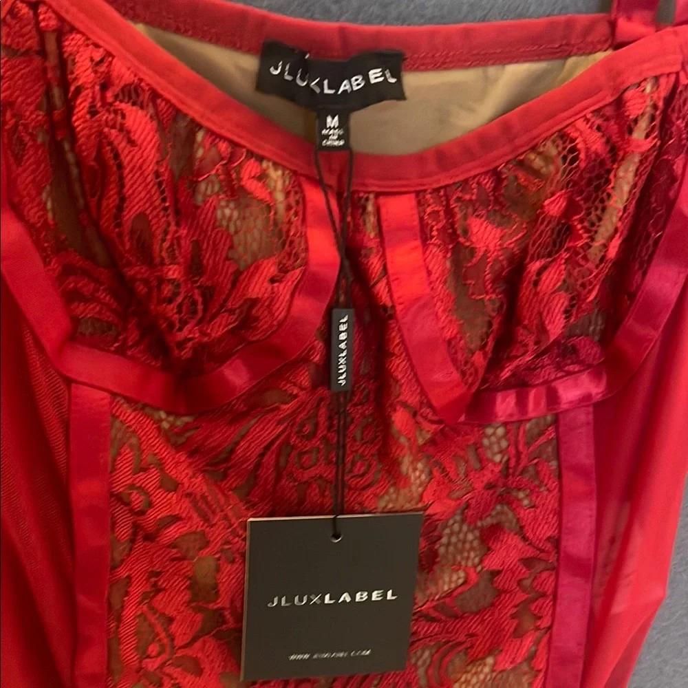 NWT JLUXLABEL Scarlet Lace Bustier - Picture 2 of 7